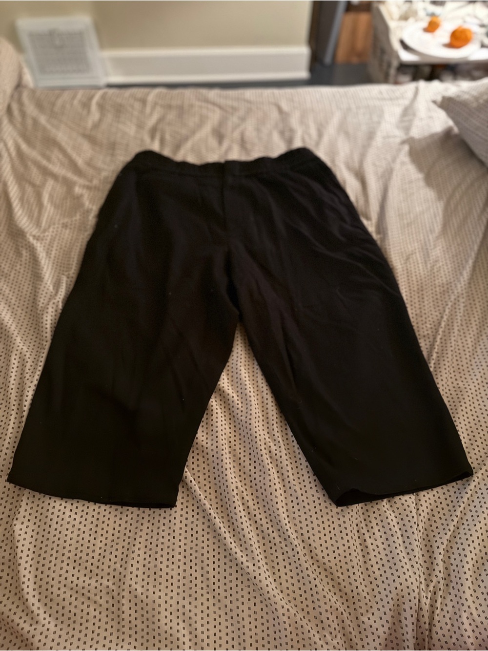 COS Black Men's 3/4 length soft pants
